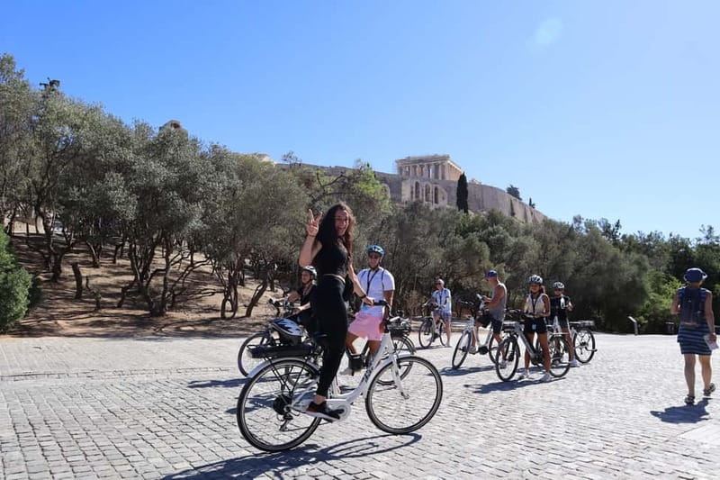 Athens: Small-Group E-Bike Tour of Historic Highlights - Areopagus and the Acropolis approach