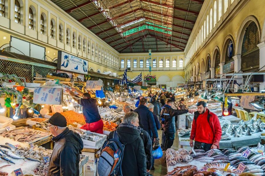 Athens: Street Food Tour Market & City Centre - The Ancient Market and Monastiraki