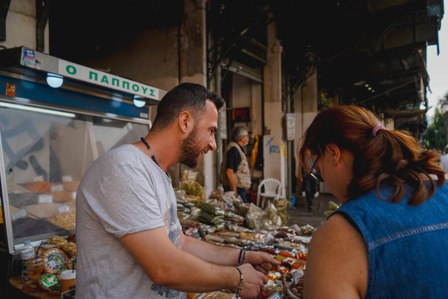 Athens: Tasting workshop and Food Market tour - Olive Oil and the Greek Table