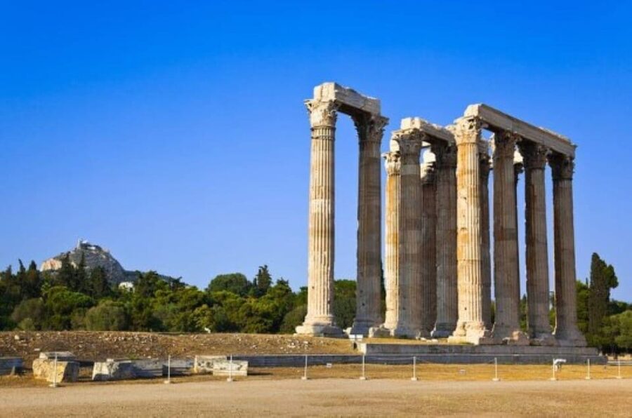 Athens: Temple of Olympian Zeus Entrance Ticket - Seeing the 15 surviving columns