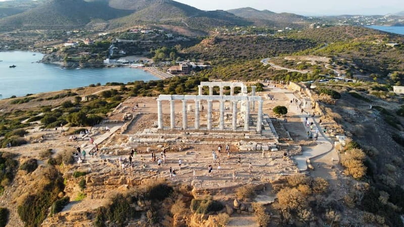 Athens: Temple of Poseidon & Cape Sounion Early Noon Tour - A long coastal ride with a useful change of scenery