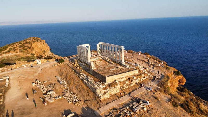 Athens: Temple of Poseidon & Cape Sounion Early Noon Tour - Reaching the Temple of Poseidon