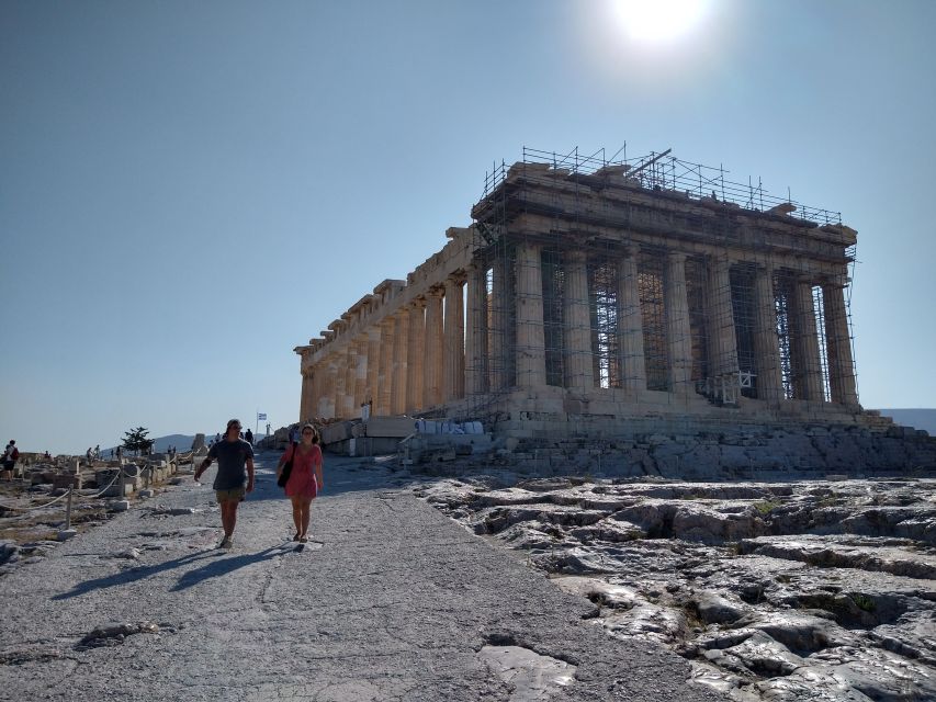Athens: The Acropolis Guided Walking Tour in German - The 360-degree Athens view