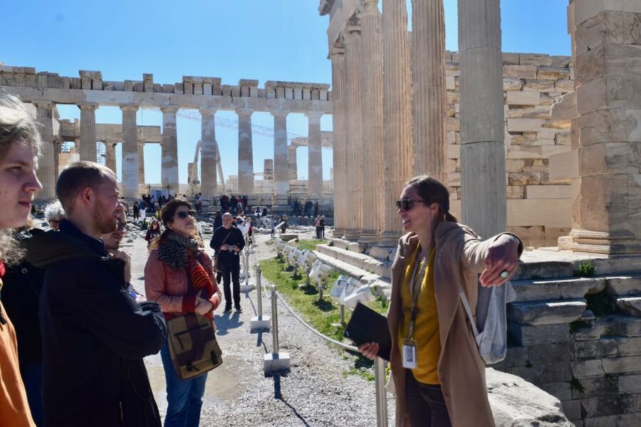 Athens: The Acropolis Guided Walking Tour in German - What the $95 price includes