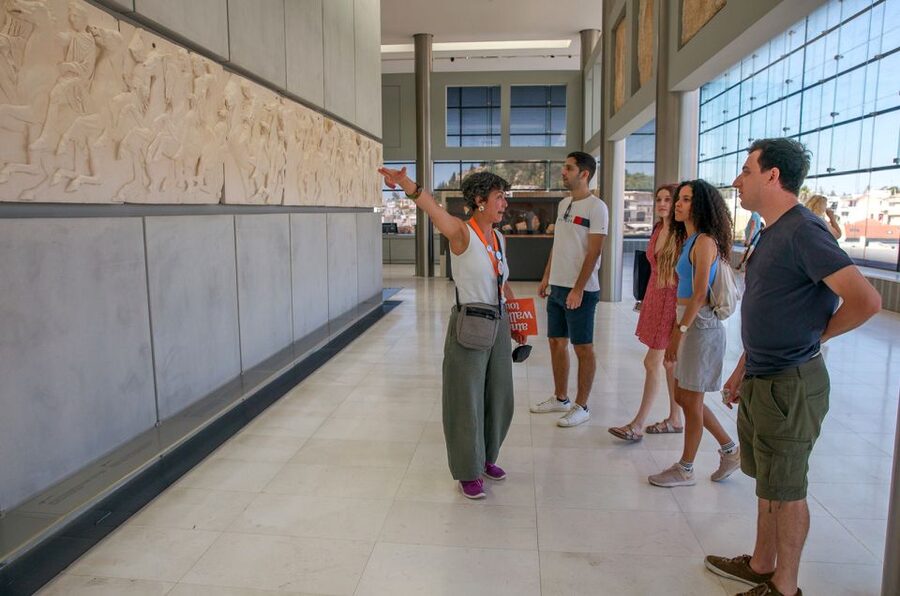 Athens: The Acropolis Museum Guided Tour - The Archaic Gallery and the color of ancient Greece