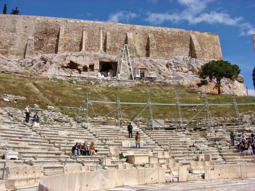 Athens: The Acropolis Walking Group Tour with a French Guide - The Propylaeum and Temple of Athena Nike