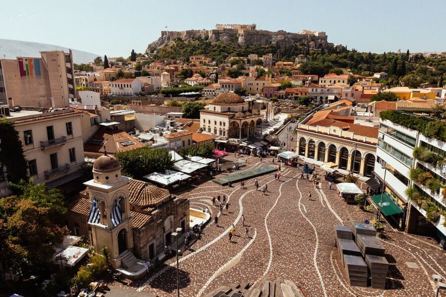 Athens: The History of Greek Mythology Private Tour - Side streets near the Acropolis
