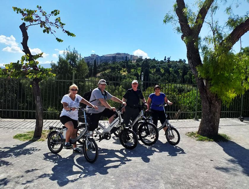 Athens tour with electric bicycle - Why an electric bike works well in Athens