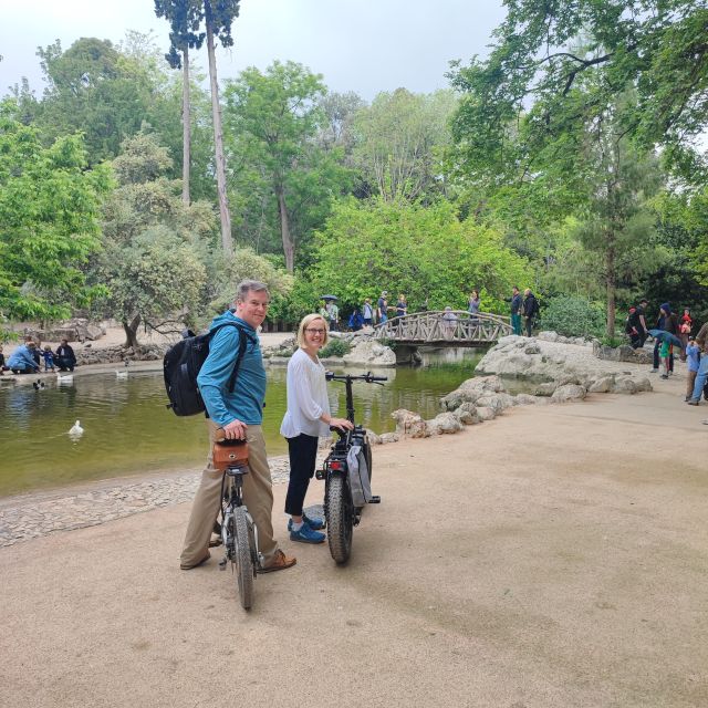 Athens tour with electric bicycle - Along Dionysiou Areopagitou Street and the Acropolis