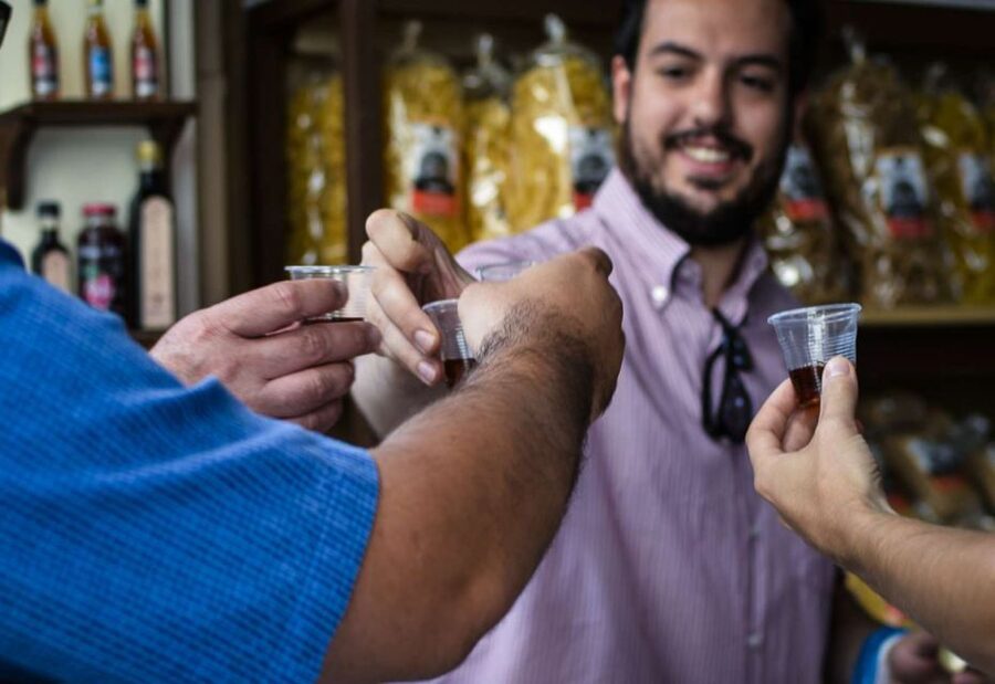 Athens: Ultimate Food Walking Tour with 15 Tastings - The market section at Athens Central Market