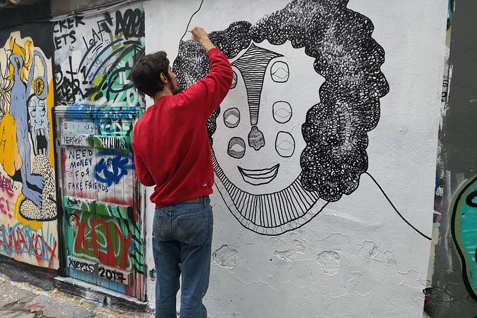 Athens Urban Street Art Tour - Forty minutes in Psirri, the artistic center of the walk
