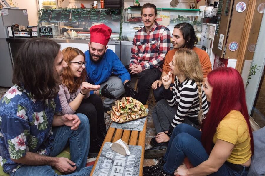 Athens: Vegan Local Street Food Guided Walking Tour - Four stops built around Greek favorites