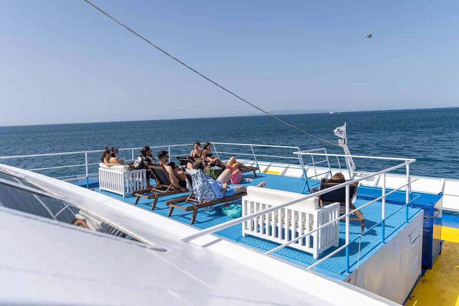 Athens: VIP Swimming Cruise to three islands - Metopi, the short swimming stop