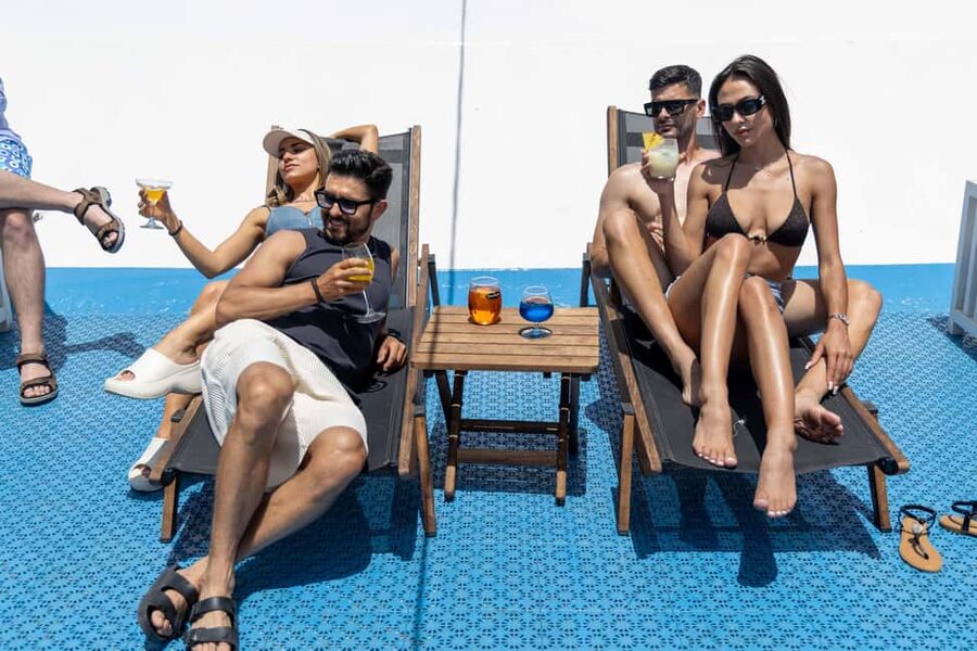 Athens: VIP Swimming Cruise to three islands - What VIP means on this boat