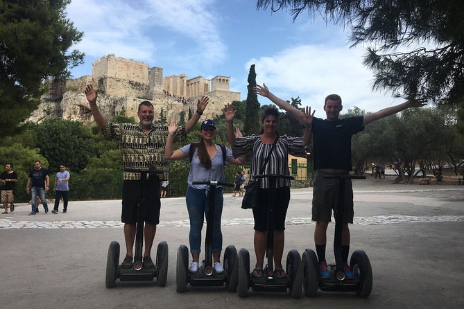 Best of Athens City Segway Tour - Starting near the Acropolis and learning the controls