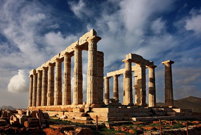 Cape Sounion & Temple of Poseidon Sunset Experience - Arriving at the Temple of Poseidon