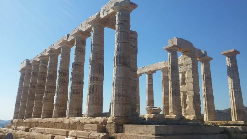 Cape Sounion with Official Guide to the Temple of Poseidon - The Athens Riviera drive from Syntagma Square