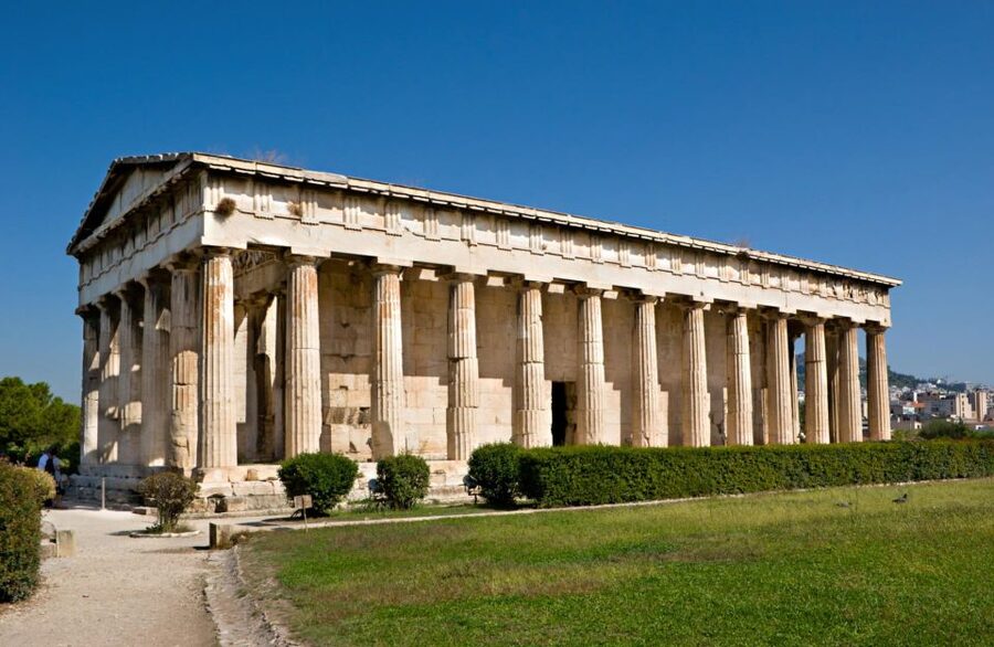 Christian tour on Paul's footsteps in Athens and Corinth 8-H - The Acropolis and Mars Hill in Acts 17