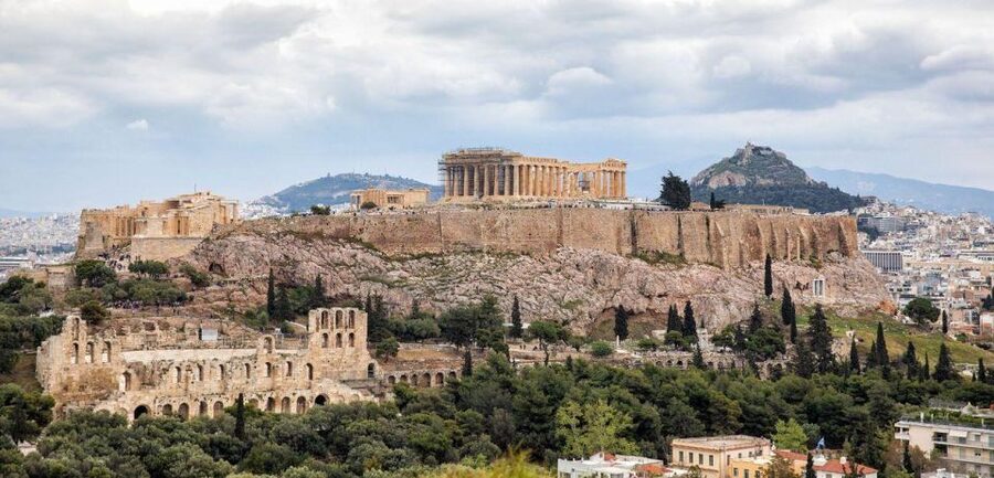Christian tour on Paul's footsteps in Athens and Corinth 8-H - The Corinth Canal: a short stop with a big view