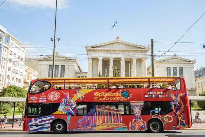 City Sightseeing Athens, Piraeus & Beach Riviera Hop-On Hop-Off Bus Tours - Omonia, Monastiraki, and the central city