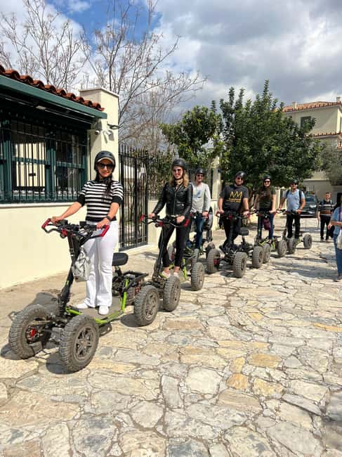 City Tour with EZRaider (4-wheeled) - Along Dionysiou Areopagitou beneath the Acropolis