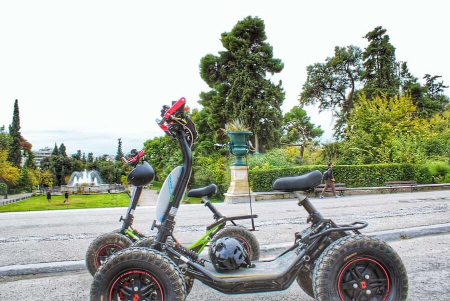 City Tour with EZRaider (4-wheeled) - The Ancient Agora, Stoa of Attalos, and Temple of Hephaestus