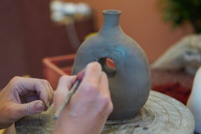 Create and paint your own ceramic piece in a workshop in Athens