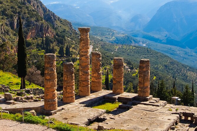 Delphi full day V.R audio guided tour with entry ticket - The Athens to Delphi coach ride