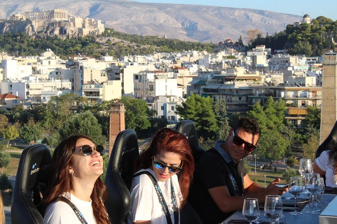 Dinner in the Sky Athens - A modern Greek menu, not just a view