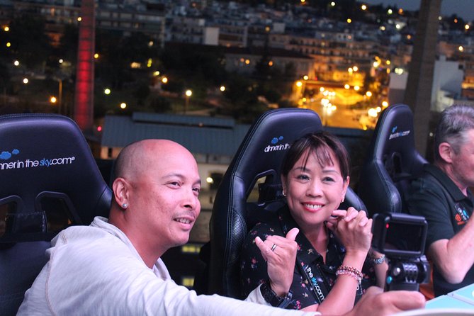 Dinner in the Sky Athens - Unlimited drinks and the pace of service