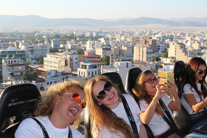 Dinner in the Sky Athens - How weather can change the experience