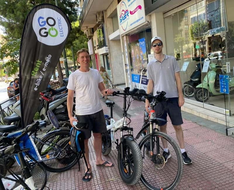 E-Bike Tour of the Historical Center of Athens - Hadrian’s Gate and the Temple of Olympian Zeus
