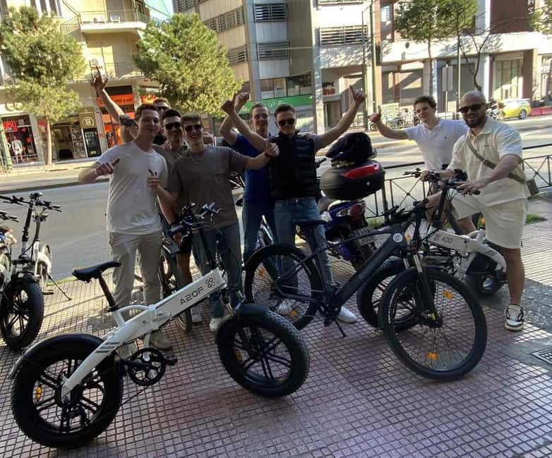 E-Bike Tour of the Historical Center of Athens - Starting beside the Acropolis Metro Station