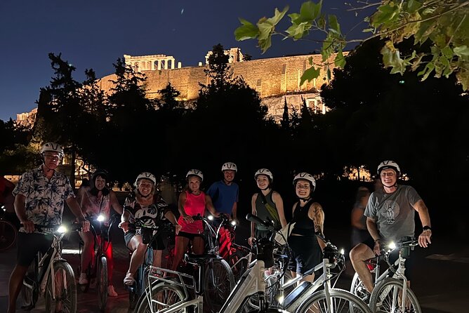 Electric Bike Tour of Athens by Night - Acropolis views and the Place of Democracy