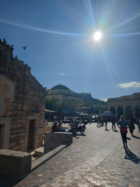 Food Experience in Athens including Unlimited Lunch - Monastiraki Square and the city center