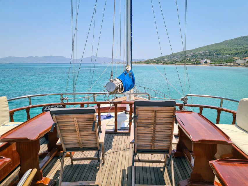 From Athens: Agistri, Moni & Aegina Day Cruise with Swimming - Agistri: pine trees, beaches, and a quick wander