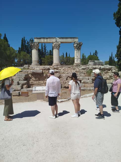 From Athens: Ancient Corinth Tour Official Guide & Tickets - Meeting at Hotel Amalia in central Athens