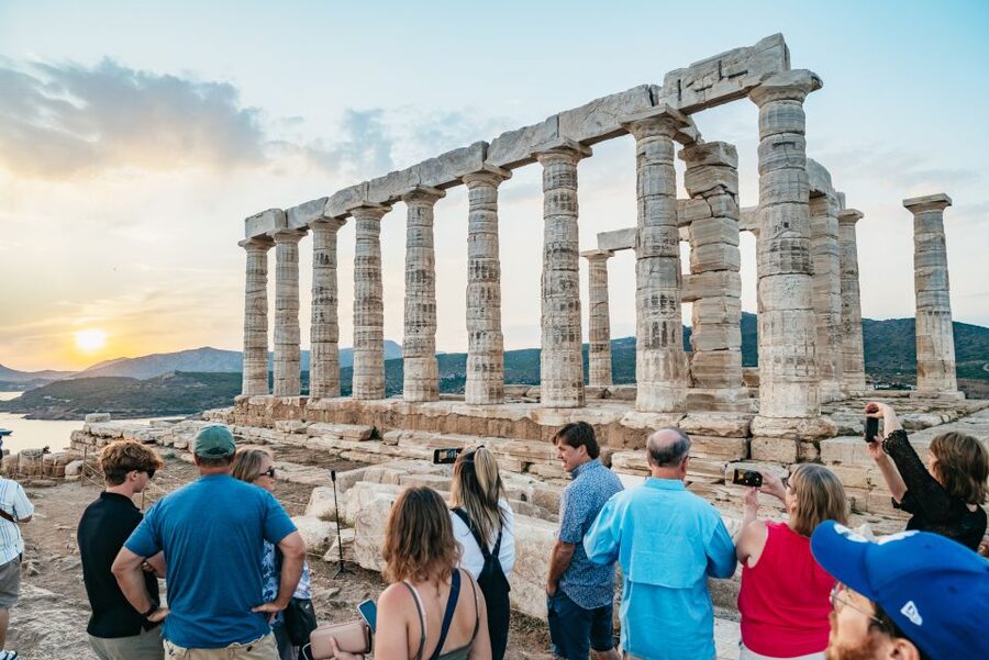 From Athens: Cape Sounion & Temple of Poseidon Half Day Tour - Sunset is beautiful, but weather controls the show
