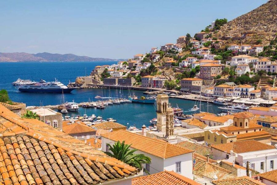 From Athens: Day Cruise to Hydra, Poros & Aegina with Lunch - Boarding COSMOS at Marina Kalitheas
