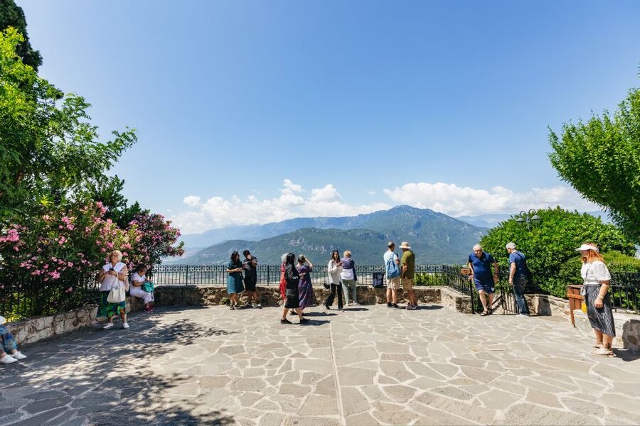 From Athens: Delphi and Meteora 2-Day Guided Tour - Meteora’s monasteries on the cliff tops