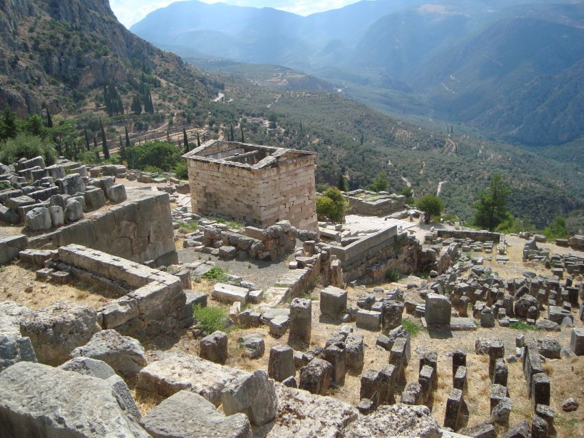 From Athens: Full Day Private Tour of Delphi - Theater, stadium, and the climb uphill