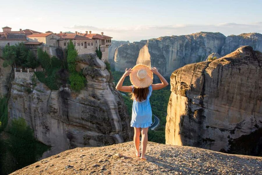 From Athens: Meteora Monasteries and Hermit Caves Tour - Meeting the coach near Athens Railway Station