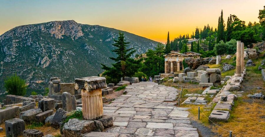 From Athens: Temple of Apollo and Oracle Delphi Day Trip - Walking through Delphi’s sacred hillside