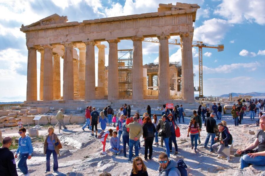 From Cruise Port: Athens City, Acropolis & Acropolis Museum - Erechtheion and the Parthenon