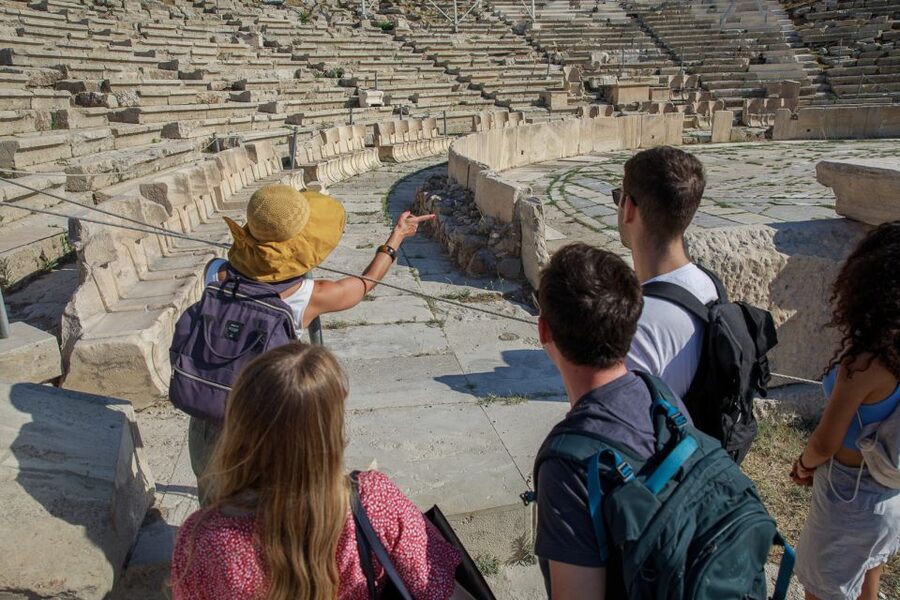 From Cruise Port: Athens City, Acropolis & Acropolis Museum - The Acropolis Museum’s modern setting
