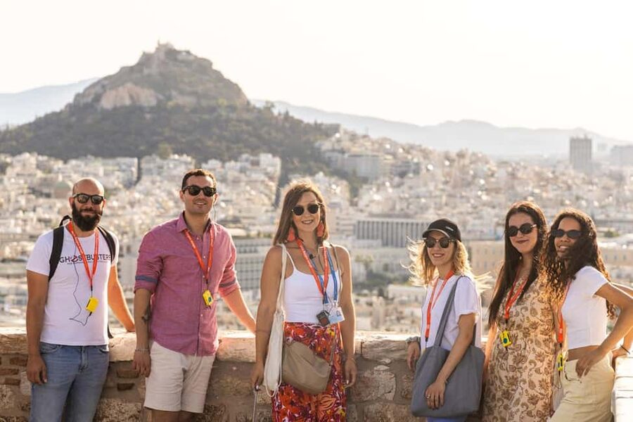 From Cruise Port: The Acropolis & Athens Highlights Tour - Entering beside the Theatre of Dionysus