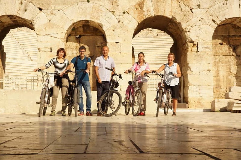Historic Athens: Small Group Electric Bike Tour - The Acropolis slopes and Odeon of Herodes Atticus