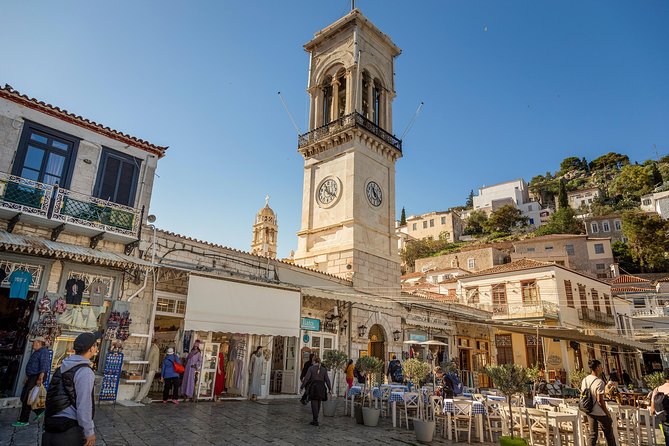 Hydra, Poros and Egina Day Cruise from Athens with Optional VIP Upgrade - Hydra: stone lanes and a handsome harbor