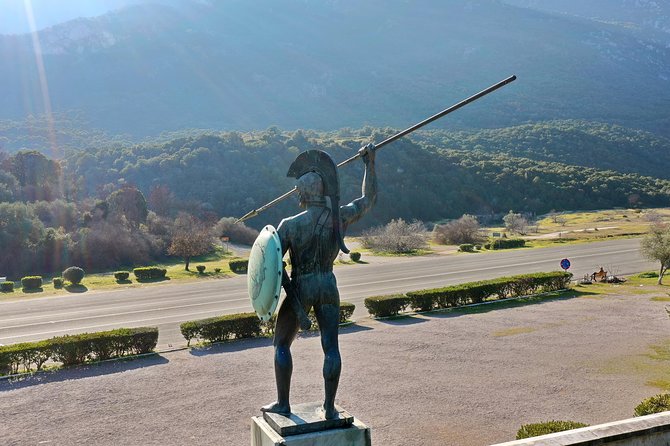 Marathon & Thermopylae Battlefields Private Day Tour from Athens - Leonidas Monument and the final battlefield