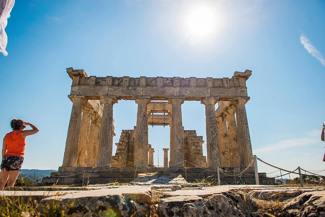 One Day Cruise to Hydra, Poros and Aegina from Athens - Aegina: temples, pistachios, and the best optional tours